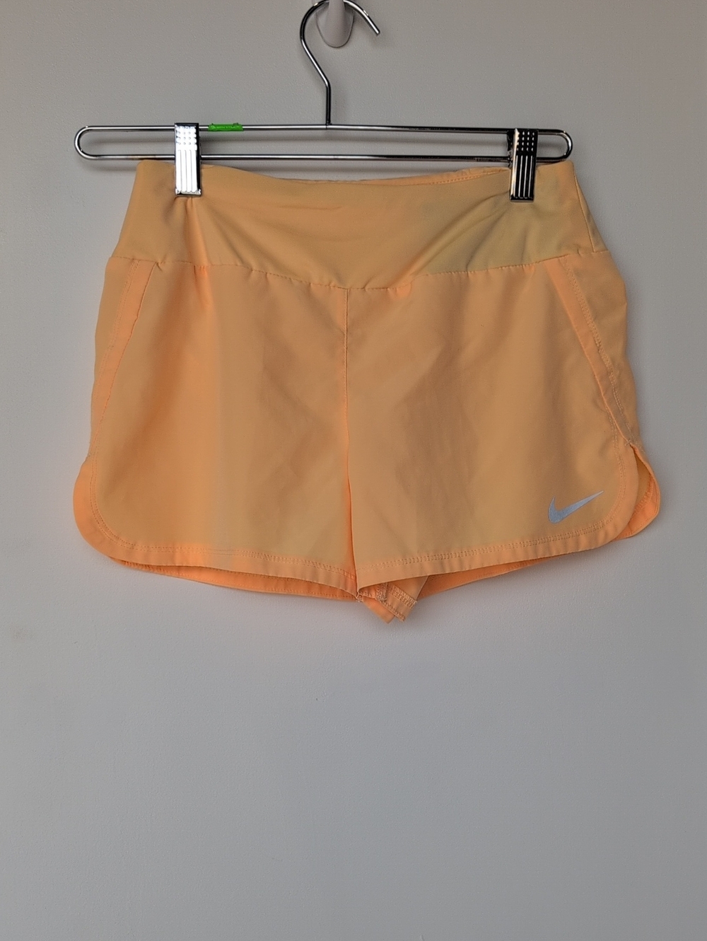 Nike Women’s Peach-Orange Athletic Running Shorts
